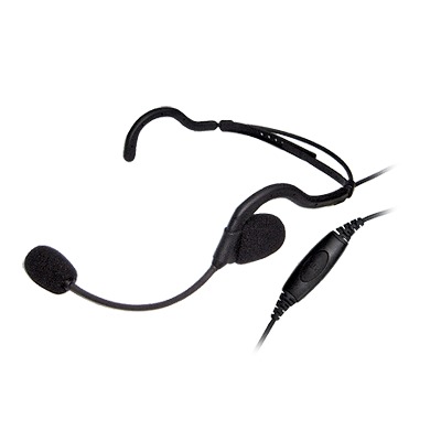 Diadema por detrás de la cabeza con boom flexible para Radios TE320 / TC-610P / TC-780