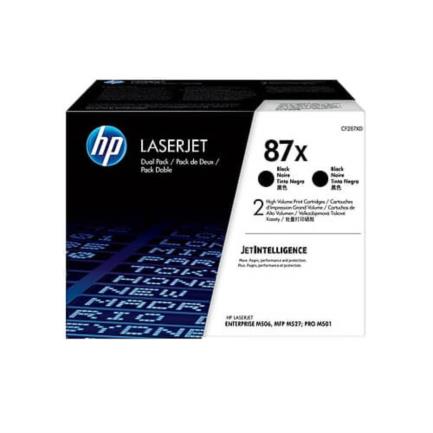 [HPCTONAB436] Toner HP LaserJet 87X Negro Dual Pack