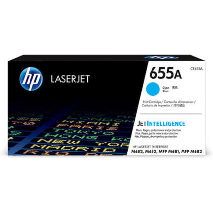 [HPCTONAB417] Toner HP LaserJet 655A Cian