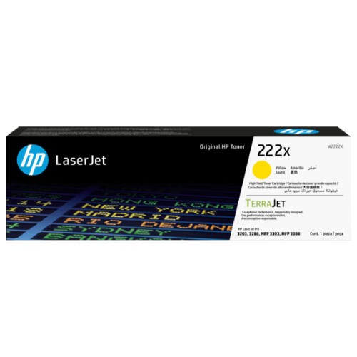 [HPCTONAB547] Toner HP LaserJet 222X Amarillo