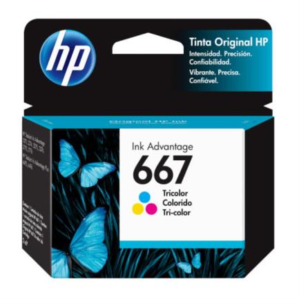 [HPCTINAB651] Tinta HP Original Ink Advantage 667 Tricolor