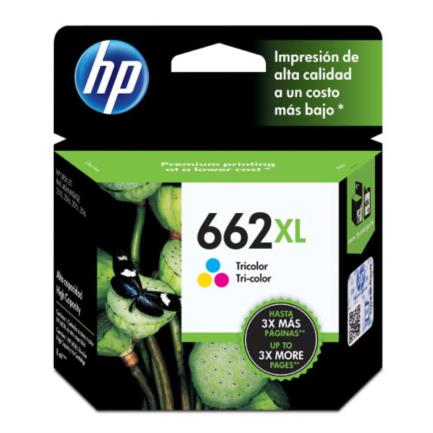 [HPCTINAB496] Tinta HP 662XL Tricolor
