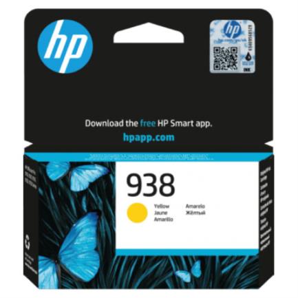 [HPCTINAB662] Tinta HP Original 938 Rendimiento 800 Páginas Color Amarillo