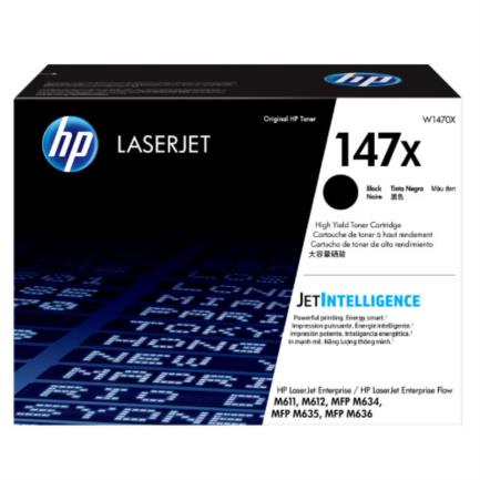 [HPCTONAB489] Tóner HP LaserJet 147X Alto Rendimiento 25.2K Páginas Color Negro