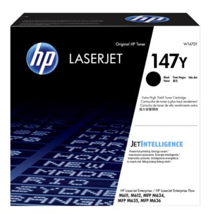 [HPCTONAB490] Tóner HP LaserJet 147Y Extra Alto Rendimiento 42K Páginas Color Negro