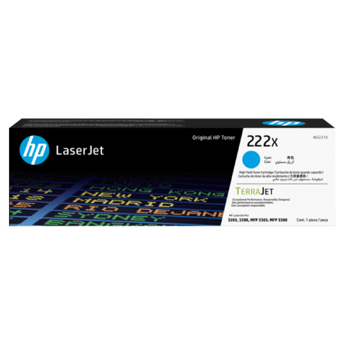 [HPCTONAB546] Toner HP LaserJet 222X Cian