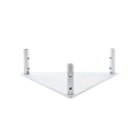 Base Triangular para Tramo STZ45 Galvanizado Electrolítico.