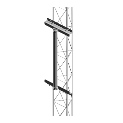 [SFM-1MG] Mástil Robusto de 1 metro para Instalación en torre de tramo STZ30G, STZ35G y STZ45G (Galvanizado por Inmersión en Caliente).