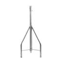 Tramo de Remate / Copete, tubo industrial 1 1/4" con tubo central 2 3/8", galvanizado por electrólisis.