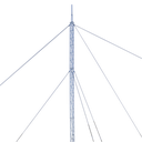 Kit de Torre Arriostrada de Techo de 24 m con Tramo STZ30G Galvanizada por Inmersión en Caliente (No incluye retenida).