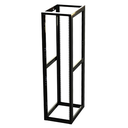 Rack Estándar 19" de 4 Postes, Acero, 45 Unidades, Profundidad Ajustable.