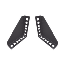 Par de Sujetadores para Instalación de Equipo Rackeable en Placa o Pared (hasta 2U), Puede soportar 10 Kg