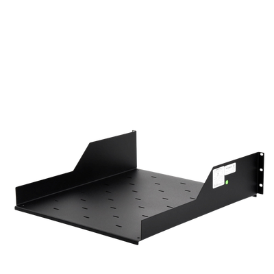 [S-CH-19X19.6] Charola para Rack de 19", 50 cm de Profundidad, 3UR. Capacidad carga: 30 Kg