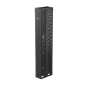 Organizador Vertical PatchRunner™, Doble (Frontal y Posterior), Para Rack Abierto de 45 Unidades, 10in de Ancho, Color Negro