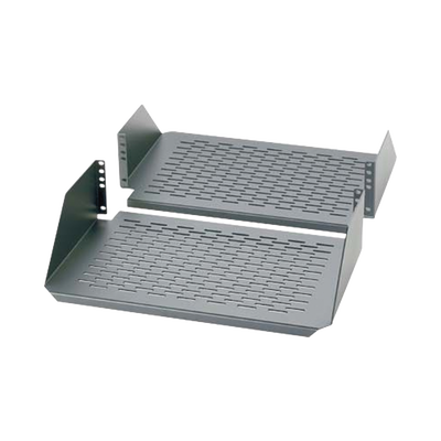 [SRM19CMV3] Charola Para Soportar Equipos en Rack de 19in, Ventilada, Frontal y Posterior, Capacidad de 136 Kg, 3UR