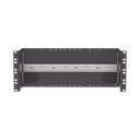 Soporte Industrial Para Instalar Equipos de Montaje en Riel DIN, Para Racks o Gabinetes Estándar de 19in, de 4UR, Color Negro