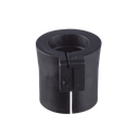 Pasacable de Entrada Sencilla y Pequeña 0.63"-0.67", para Cables Terminados, Color Negro. Paquete de 4 Piezas