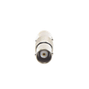Adaptador Tipo Barril para 50 Ohm de Conectores BNC Hembra a BNC Hembra, Niquel/Oro/Polipropileno.