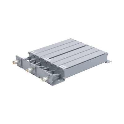 Descontinuado--Duplexer SYSCOM para 470-490 MHz, 6 Cavidades, con BNC Hembras.