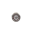 Conector BNC Macho de Anillo Plegable para Cable LP-195, LP-142, LMR-195, RG-58/U, RG-142/U, Níquel/ Oro/ Delrin.