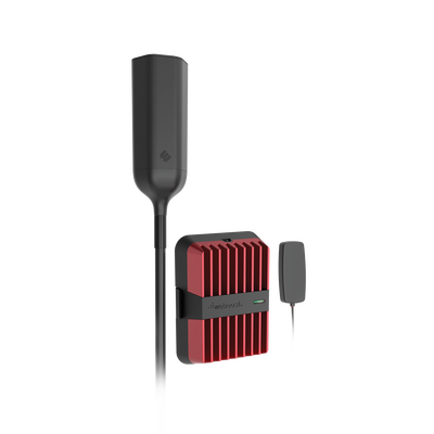 KIT Amplificador de Señal Celular 4G, 3G, VoLTE y Voz Convencional, Drive Reach OTR/ Especial para Tractocamión y Pick up Pesados/ Soporta múltiples dispositivos y compañías como Telcel, AT&T y Movistar a la vez.