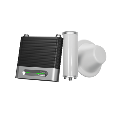 [531-060] KIT Amplificador de Señal Celular 4G/ 3G, OFFICE 100 | Mejora la Señal Celular de Múltiples Operadores | Cubre áreas de hasta 1200 m²