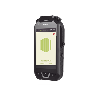 Smartphone PoC de alto rendimiento para aplicaciones PTT de misión crítica IP68 resistente al agua 