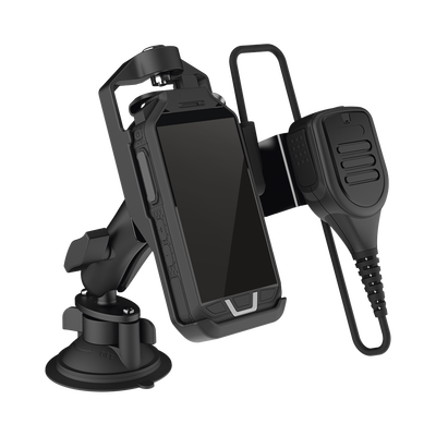 Base para Vehículo Compatible con RugGear RG725 y RG750, Incluye Puerto de Carga