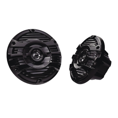 Par de Altavoz Marino de 6.5" / 2 Vías / 4 Ohm / 50W RMS / PP Resistente al Agua / Rejilla UV 