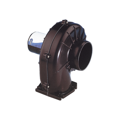 Soplador de ventilación marina de 3 pulgadas con montaje en brida, construido en plástico reforzado