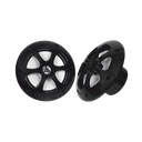 Par de altavoces fabricado en grado marinos en color negro de 6.5"  de 100 W de entrada máxima