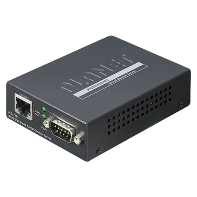 Convertidor de Medios de RS-232/ RS-422/ RS-485 a Fast Ethernet, Administración Web, SNMP y Telnet