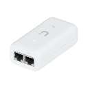 Inyector / Adaptador POE UniFi U-POE (48 VDC, 0.32 A hasta 15W) puerto Gigabit, ideal para equipos UniFi, incluye cable AC