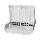 (netPower 16P) Switch administrable Sistema Operativo Dual, 16 puertos c/PoE, 2 puertos 10G SFP+ para Exterior