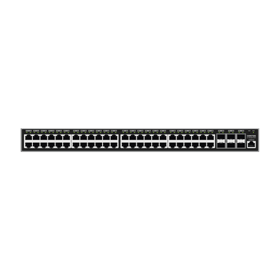 [GWN7806] Switch Gigabit  Administrable / 48 puertos 10/100/1000 Mbps + 6 Puertos SFP+ / Compatible con GWN Cloud.