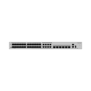 Switch Empresarial Core Gigabit Administrable  Capa 3 / 24 puertos 1GE SFP ( Combo con 8 Puertos 10/100/1000 Mbps) / 4 Puertos 10GE SFP+ Uplink / 2 Puertos 10GE SFP+ (Stack) / ERPS / Ruteo Dinámico (RIP, OSPF, IS-IS y BGP)  / iStack / Administraci&