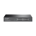 Switch no administrable de 16 puertos 10/100 Mbps de escritorio y para montaje en rack