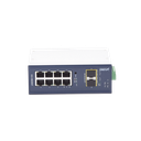 Switch Industrial Administrable Capa 2, 8 Puertos 10/100/1000T, 2 Puertos SFP 1G / 2.5 G BASE X