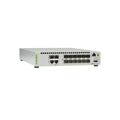 [AT-XS916MXS-10] Switch Capa 3 Stackeable 10 Gigabit , 12 puertos SFP/SFP+ 10G y 4 puertos 100/1000/10G Base-T (RJ-45)