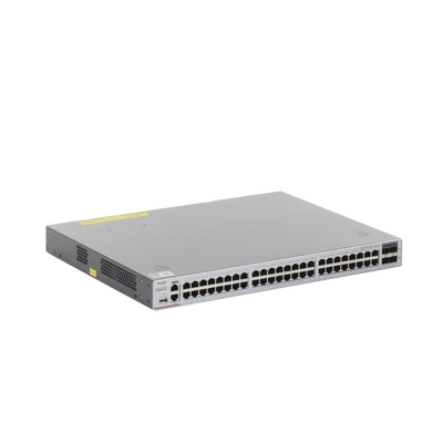 [RG-CS85-48GT4XS-D] Switch Core Administrable Capa 3 con 48 puertos Gigabit + 4 SFP+ para fibra 10Gb, gestión gratuita desde la nube.