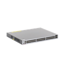 Switch Core Administrable Capa 3 con 48 puertos Gigabit + 4 SFP+ para fibra 10Gb, gestión gratuita desde la nube.