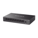 Switch NO Administrable / Para escritorio / Carcasa de Metal / 8 puertos 10/100/1000 Mbps / Diseño Compacto / Plug and Play