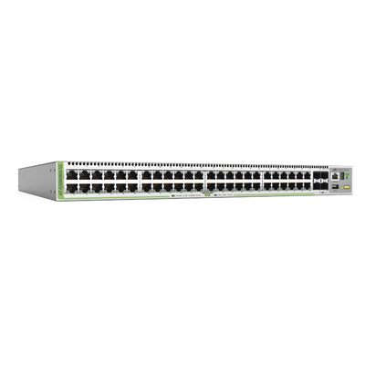 [AT-GS980MX-52-10] Switch Apilable L3 lite, 48 puertos 10/100/1000-T, 4 puertos SFP+ 10G