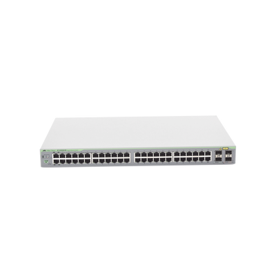 [AT-GS950-48-10] Switch Gigabit WebSmart de 48 puertos 10/100/1000 Mbps (4 x Combo) + 4 puertos gigabit SFP Combo