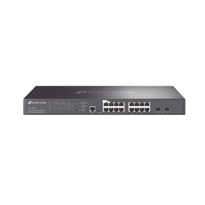 [SG3218XPM2] Switch L2+ Omada PoE+ / 16 Puertos MultiGigabit 2.5G / 8 Puertos 2.5G Sin PoE / 8 Puertos PoE+ 2.5G / 2 Puertos SFP+ 10G / Administración Centralizada Omada o Stand-Alone / Multicast IGMP / Presupuesto PoE 240W / Montaje en Rack
