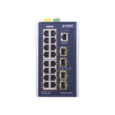 [IGS-6325-16P4S] Switch Industrial Capa 3, 16 Puertos 10/100/1000T 802.3 AT POE +, 4 Puertos 1G / 2.5G SFP