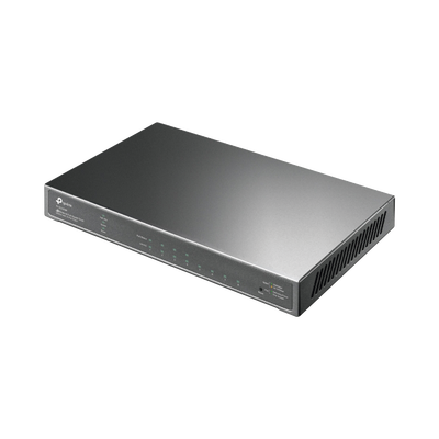 [TL-SG2008P] Switch PoE JetStream SDN Administrable 8 puertos 10/100/1000 Mbps, 4 puertos PoE, 62W, administración centralizada OMADA SDN 