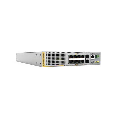 [AT-X530L-10GHXM-90] Switch Stack 8-port 100M/1/2.5/5G PoE++ con 2 SFP+ puertos con fuente sencilla interna