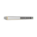 Switch Inteligente Empresarial para Distribución,  PoE+, Stackable, Capa 3, 24 puertos Gbps + 4 puertos SFP+ 10 G, 740 W, Doble fuente PSU, Serie x530L
