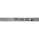 Switch de Red Empresarial L2++ / Serie GWN7800 Pro / 24 Puertos Gigabit PoE 400W / 2 SFP+ / Gestión Cloud GDMS / VLAN 4K / QoS Avanzado / Seguridad Integral